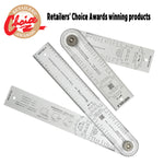 Miter Saw Protractor, Crown Molding Tool, 360 Degree Rotational Construction Protractor for Carpenters